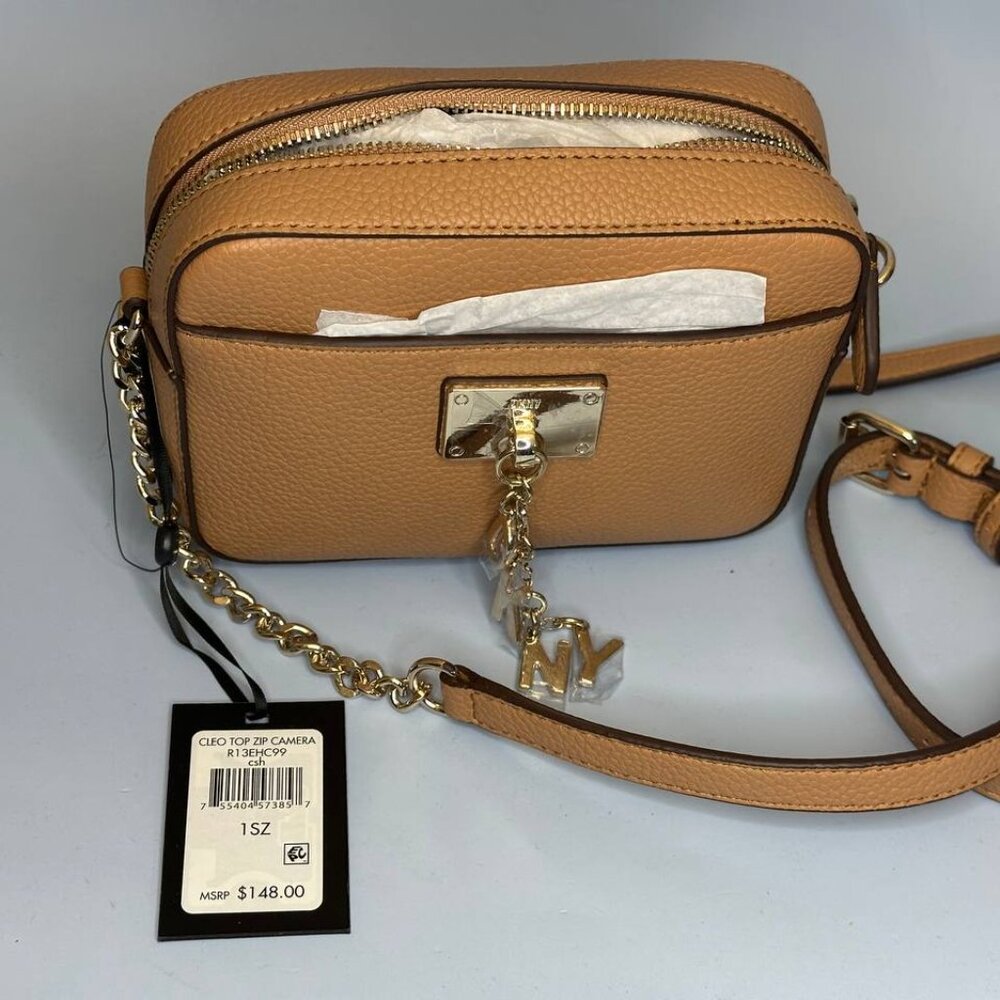 NEW DKNY Cleo Top Zip Camera Handbag - Picture 5 of 5